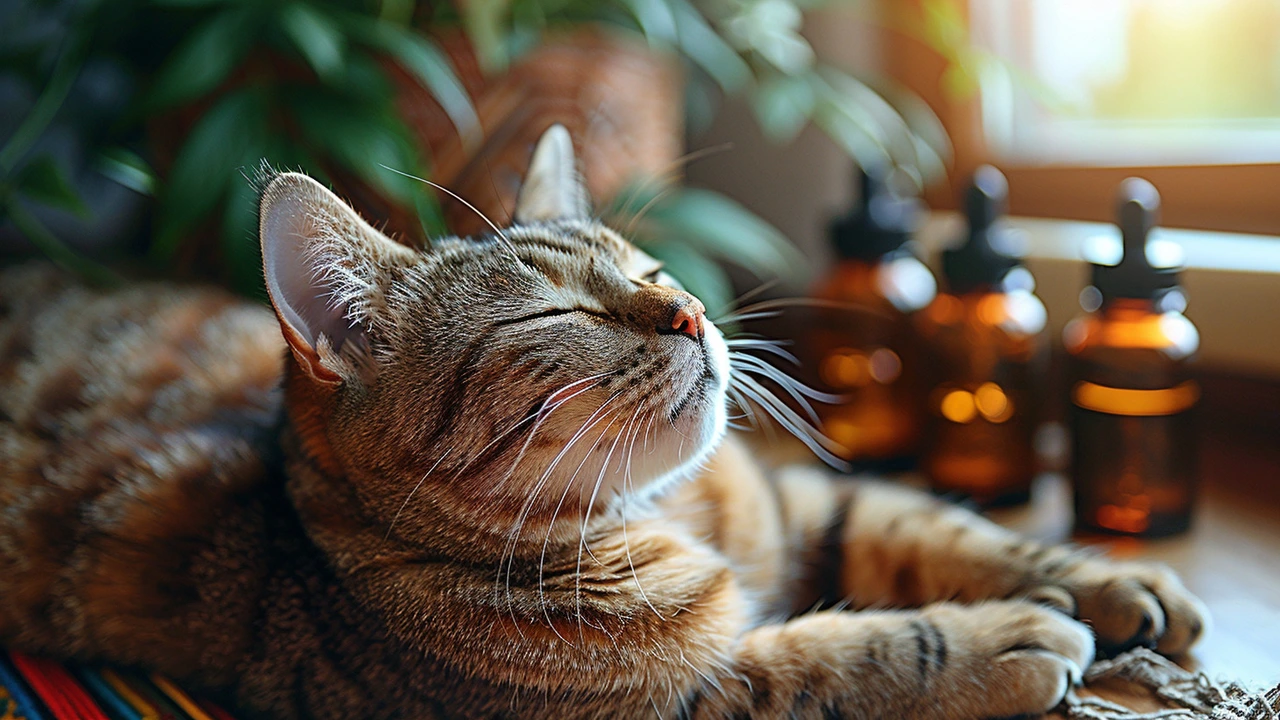 Jak aplikovat CBD olej na kočku - Praktický průvodce