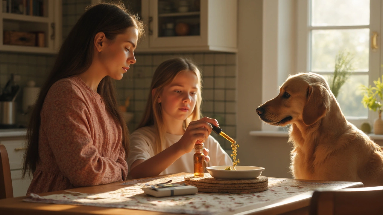 Pet CBD vs lidský CBD: rozdíly, dávkování a bezpečnost