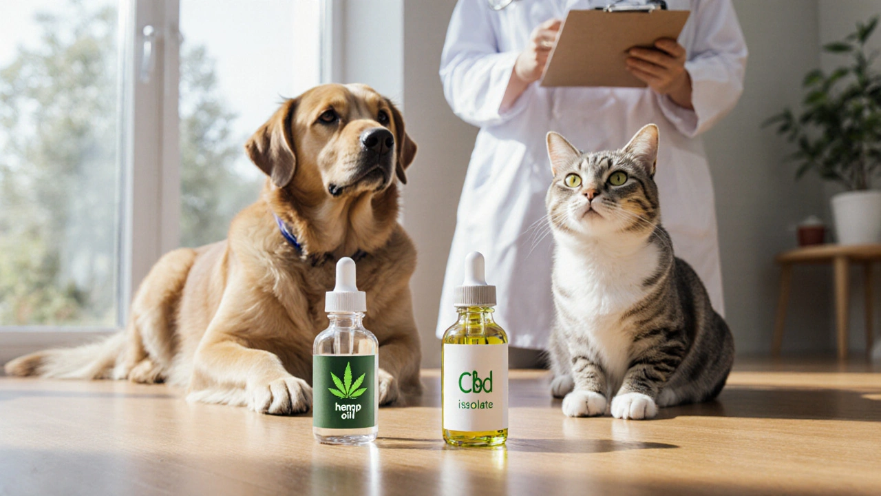 Hemp vs CBD pro mazlíčky: Který je lepší?