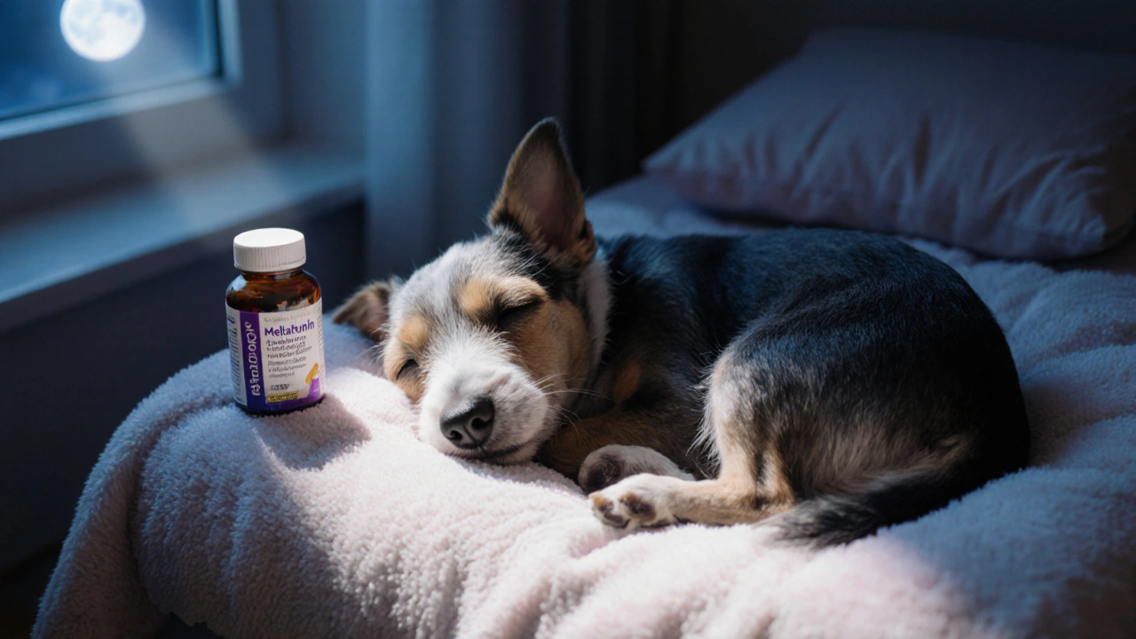 Melatonin pro psy: bezpečné dávkování, účinky a rizika