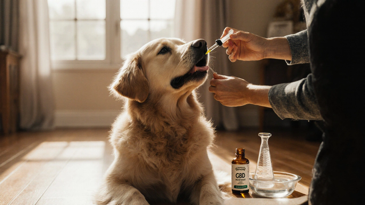 Kolik dávek CBD mohu podat svému psovi denně?